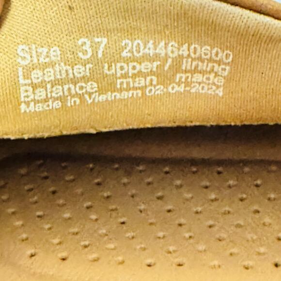 Dansko Shoes Womens 6.5 Brown Leather Slip On Classic Loafer Moc Toe Comfort - Picture 12 of 13